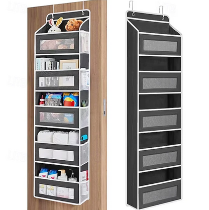 Over Door Hanging Storage Organiser | Multi Pocket Shelf Space Saving Home Organisation-Hanging Storage Organiser-Sasha Sydney
