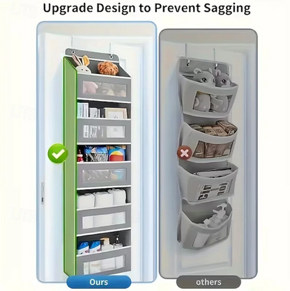Over Door Hanging Storage Organiser | Multi Pocket Shelf Space Saving Home Organisation-Hanging Storage Organiser-Sasha Sydney