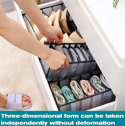 Foldable Drawer Storage Organiser Set | Compartment Dividers Space Saving Home Organisation-Drawer Organiser-Sasha Sydney