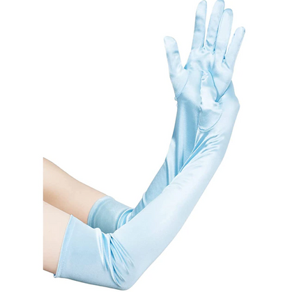 Women Opera Length Gloves | Full Finger Gloves Formal Events