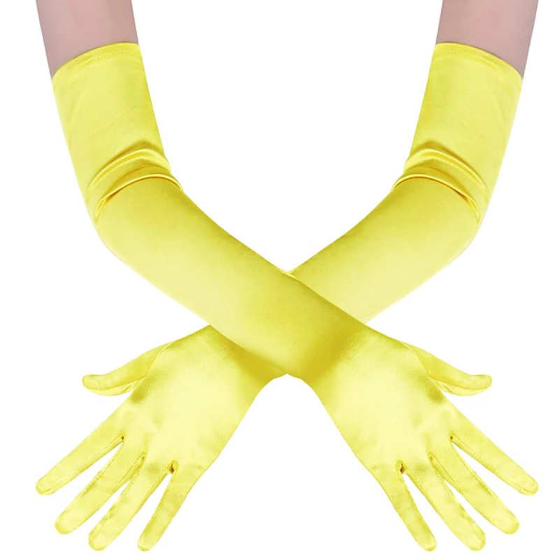 Women Opera Length Gloves | Full Finger Gloves Formal Events