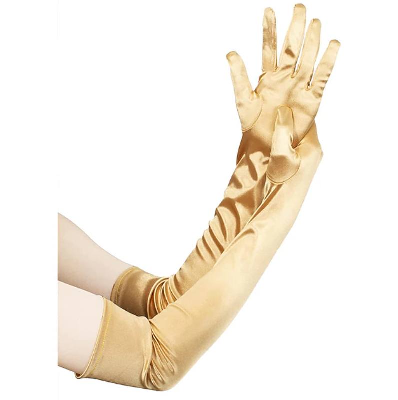 Women Opera Length Gloves | Full Finger Gloves Formal Events