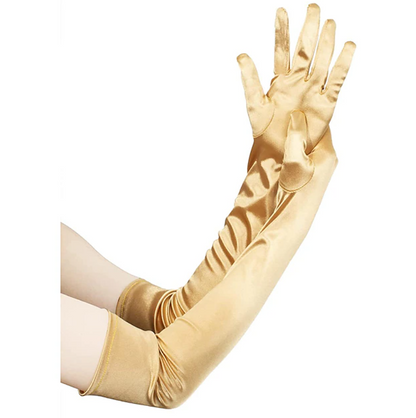 Women Opera Length Gloves | Full Finger Gloves Formal Events