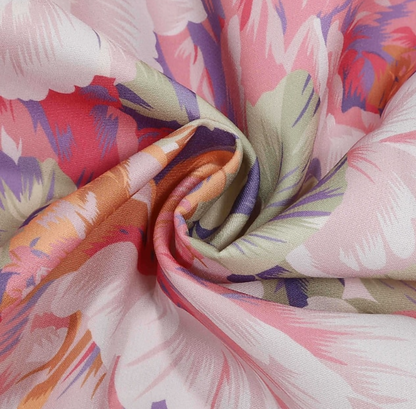 Girls Floral Print High Low Dress | Cross Back Straps Ruffle Hem Occasion Wear-Girl Dress-Sasha Sydney
