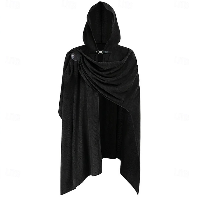 Unisex Hooded Cloak Cape | Draped Front Hooded Cape Costume Events-Cloak Cape-Sasha Sydney