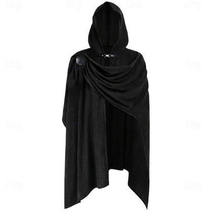 Unisex Hooded Cloak Cape | Draped Front Hooded Cape Costume Events-Cloak Cape-Sasha Sydney