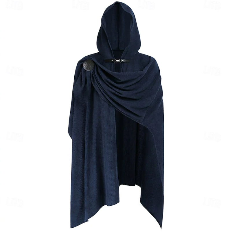 Unisex Hooded Cloak Cape | Draped Front Hooded Cape Costume Events-Cloak Cape-Sasha Sydney
