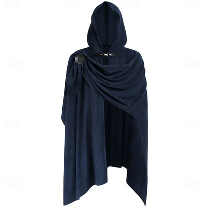 Unisex Hooded Cloak Cape | Draped Front Hooded Cape Costume Events-Cloak Cape-Sasha Sydney