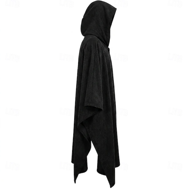 Unisex Hooded Cloak Cape | Draped Front Hooded Cape Costume Events-Cloak Cape-Sasha Sydney