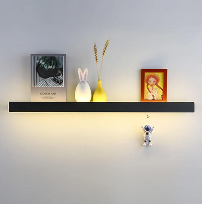 Modern LED Floating Wall Shelf | Display Shelf Integrated Lighting Home Decor-Wall Shelf-Sasha Sydney
