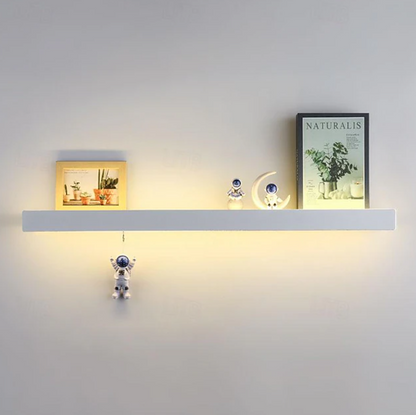 Modern LED Floating Wall Shelf | Display Shelf Integrated Lighting Home Decor-Wall Shelf-Sasha Sydney