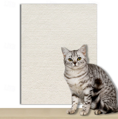 Pet Scratch Pad Wall Mat | Textured Surface Furniture Protection Cat Accessories-Cat Furniture Accessory-Sasha Sydney