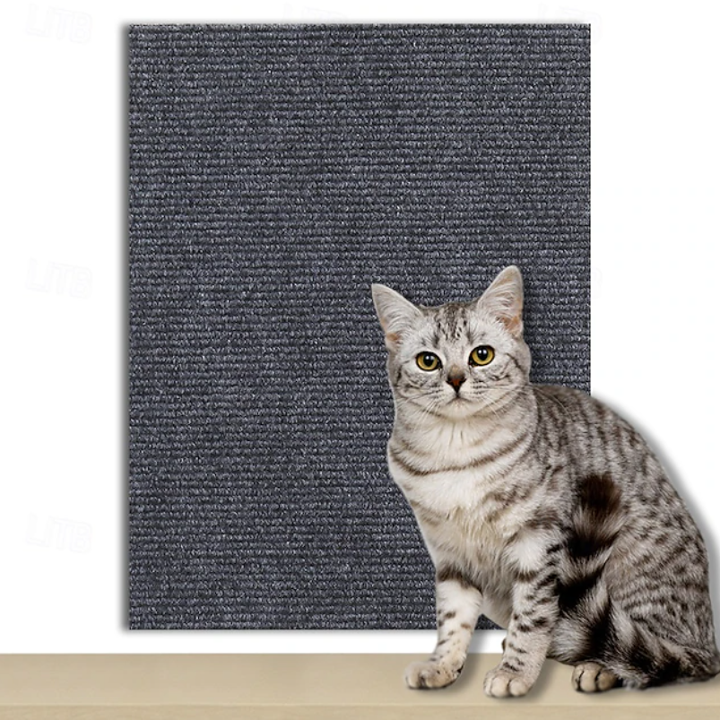 Pet Scratch Pad Wall Mat | Textured Surface Furniture Protection Cat Accessories-Cat Furniture Accessory-Sasha Sydney