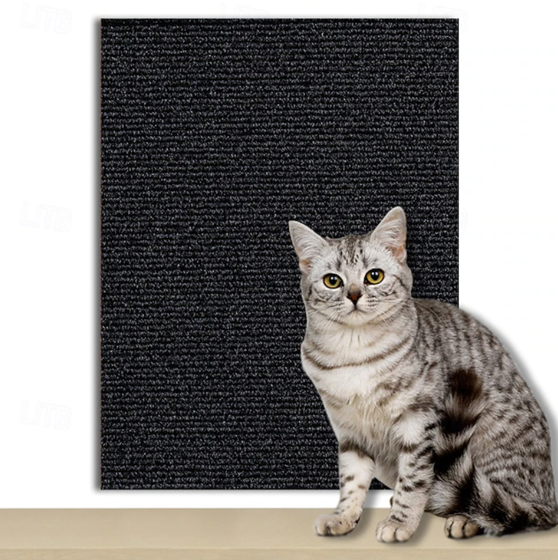 Pet Scratch Pad Wall Mat | Textured Surface Furniture Protection Cat Accessories-Cat Furniture Accessory-Sasha Sydney