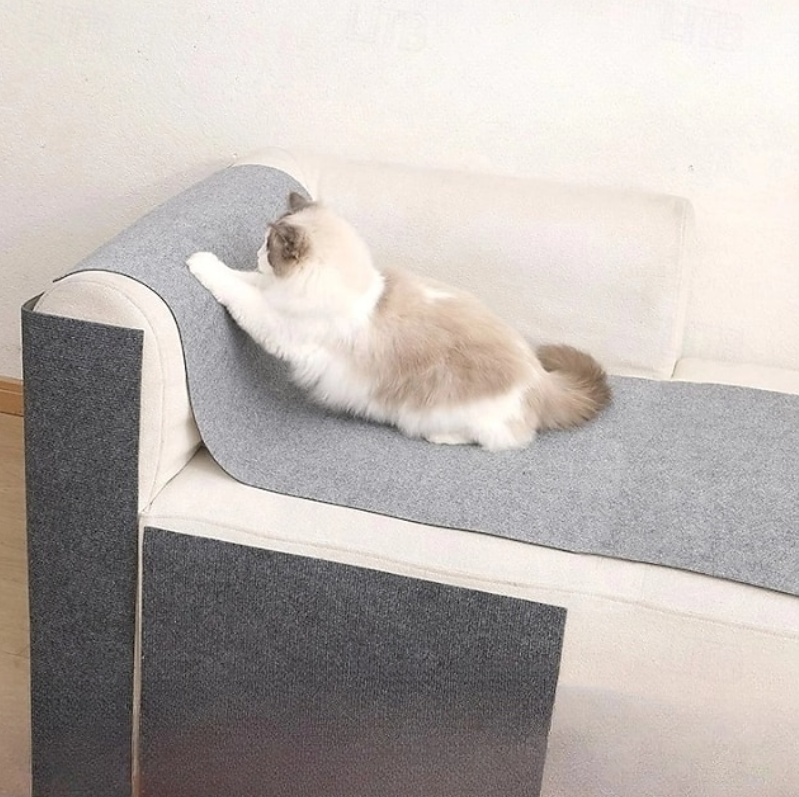 Pet Scratch Pad Wall Mat | Textured Surface Furniture Protection Cat Accessories-Cat Furniture Accessory-Sasha Sydney