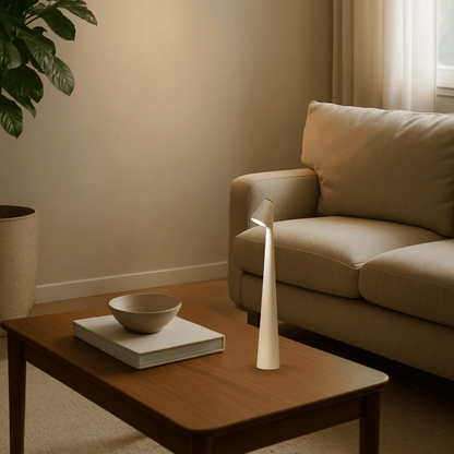 Modern Table Lamp | Ambient Lighting Decorative Accent Dining Room-Table Lamp-Sasha Sydney
