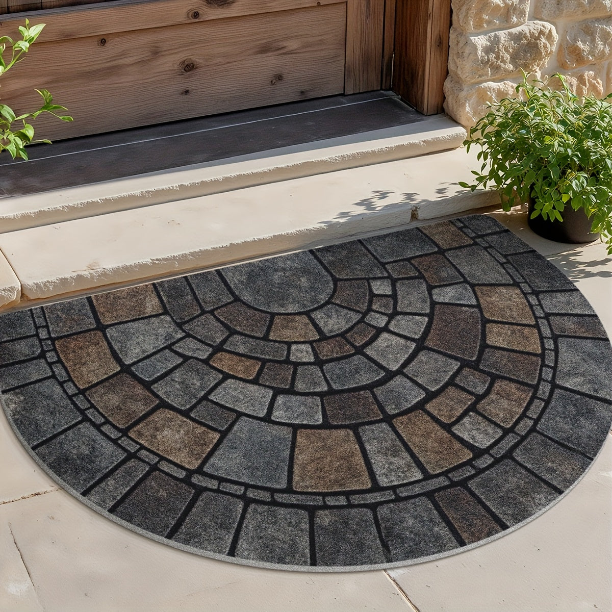 Door Mat | Half Moon Door Mat-Door Mat-Sasha Sydney