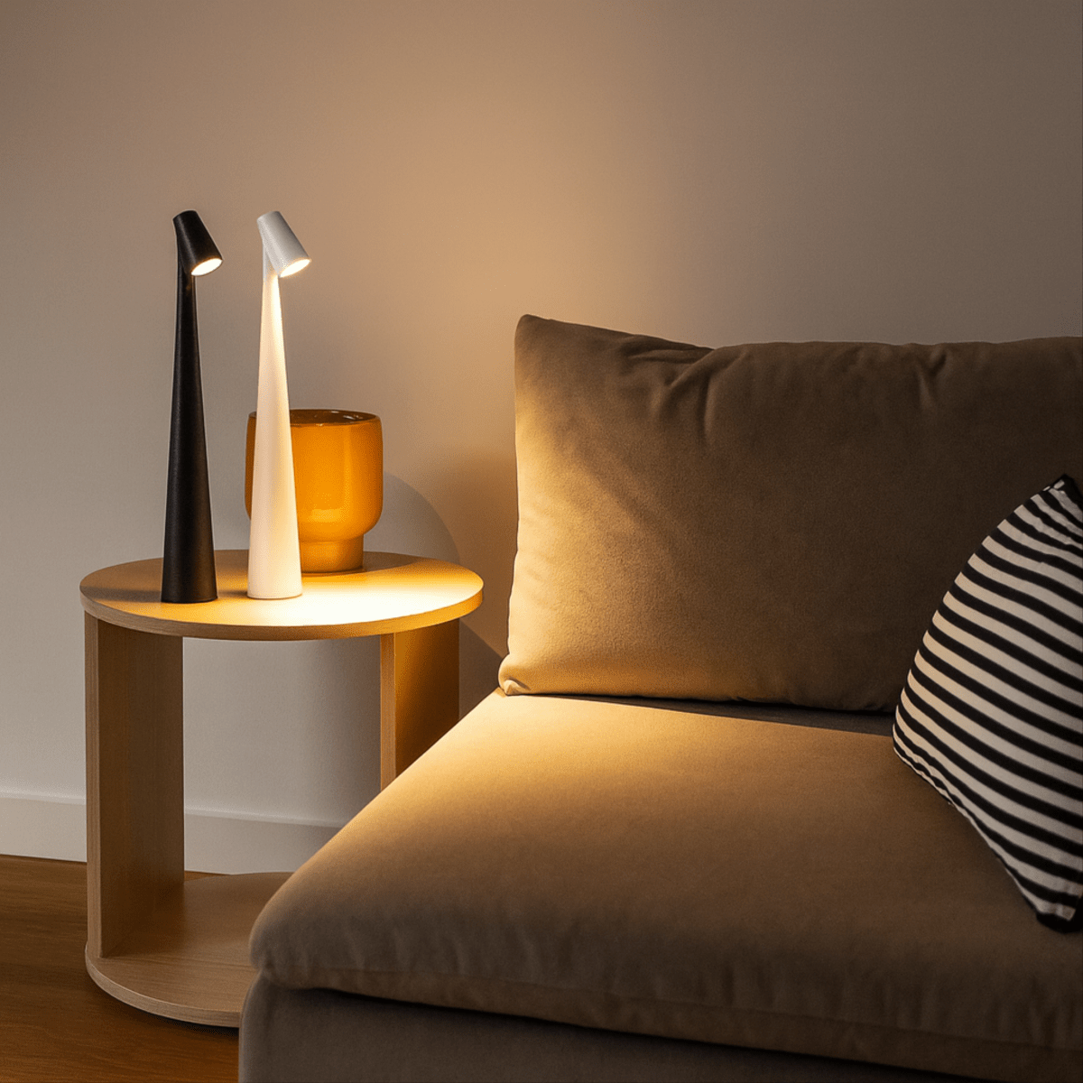 Modern Table Lamp | Ambient Lighting Decorative Accent Dining Room-Table Lamp-Sasha Sydney