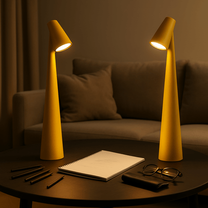 Modern Table Lamp | Ambient Lighting Decorative Accent Dining Room-Table Lamp-Sasha Sydney