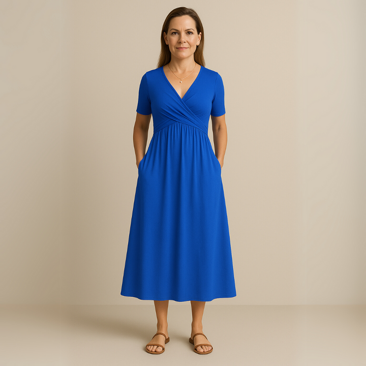 Kendra | Women’s Elegant Midi Dress | Timeless & Versatile