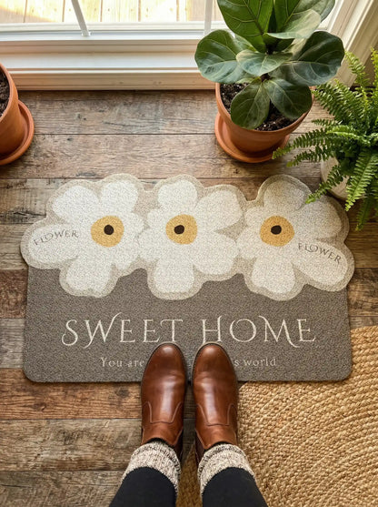 Modern Front Door Mat | Non Slip Dirt Trapping Entryway Use-Door Mat-Sasha Sydney