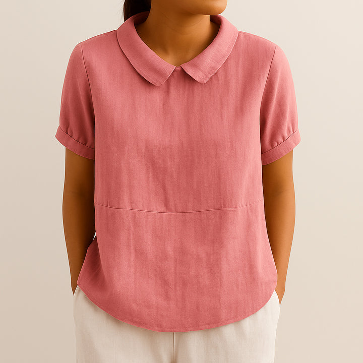 Henny | Women’s Elegant Cotton Blouse | Breezy Comfort