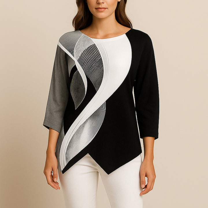 Soraya | Women Stylish Artistic Shirt | Comfortable & Versatile
