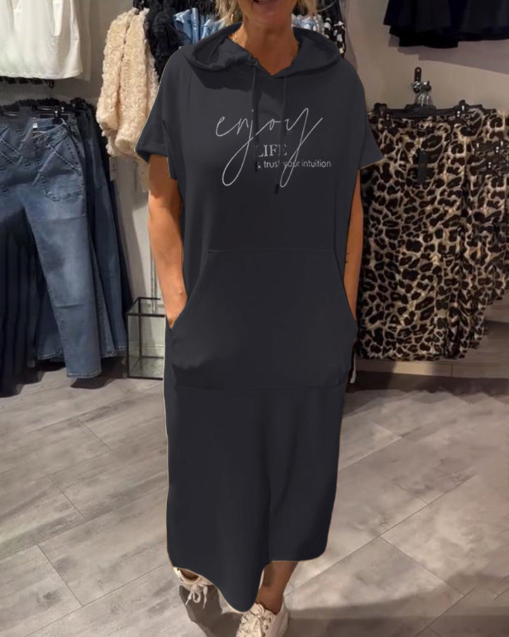 Nadia | Women's Casual Hoodie Dress | Elegant Comfort