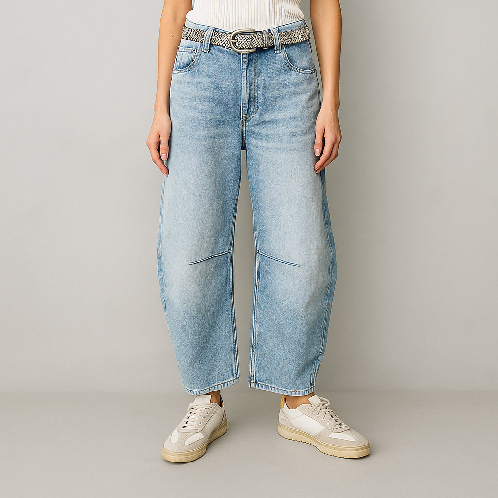 Entela | Women's Relaxed Fit Jeans | Trendy & Comfortable