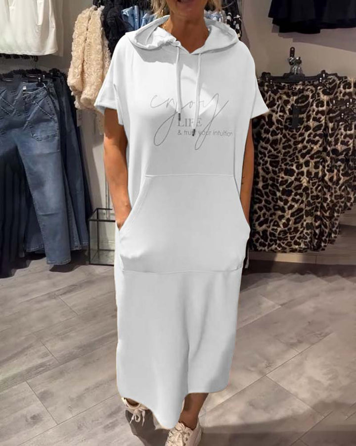 Nadia | Women's Casual Hoodie Dress | Elegant Comfort