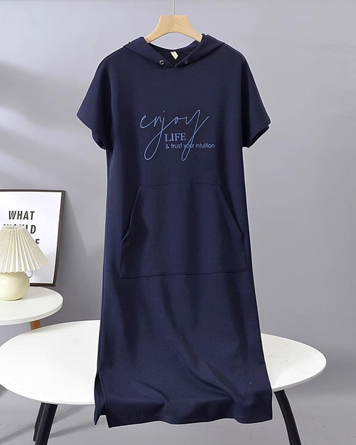 Nadia | Women's Casual Hoodie Dress | Elegant Comfort