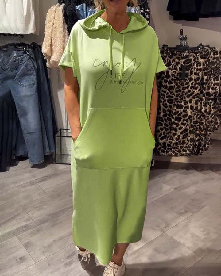 Nadia | Women's Casual Hoodie Dress | Elegant Comfort