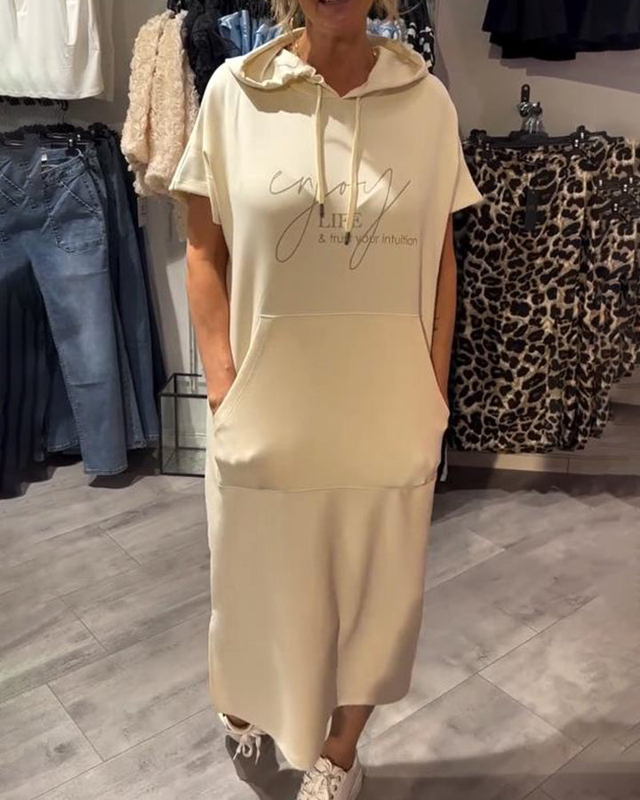 Nadia | Women's Casual Hoodie Dress | Elegant Comfort