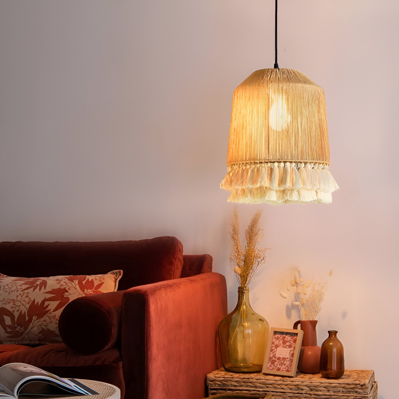 Ceiling Light | Boho Pendant Light-Ceiling Light-Sasha Sydney