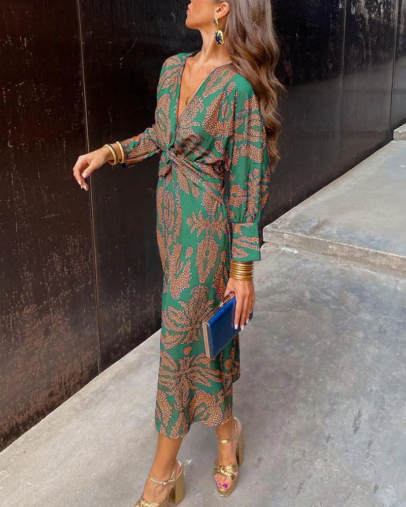 Dineke | Women's Elegant Floral Dress | Stylish & Comfortable