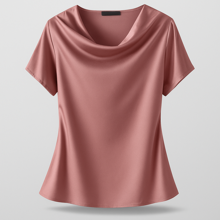 Piper | Women Draped Blouse | Casual Elegance