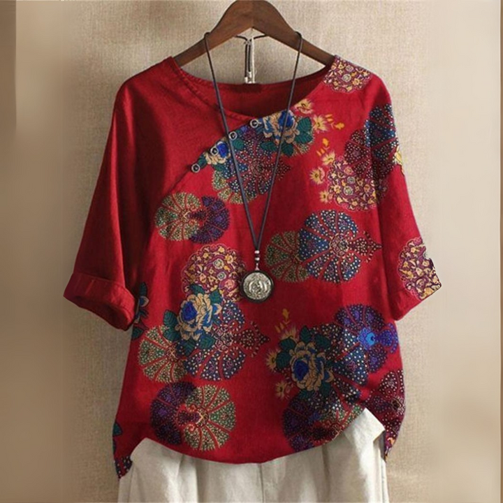 Zara | Women Relaxed Fit Blouse | Versatile Design