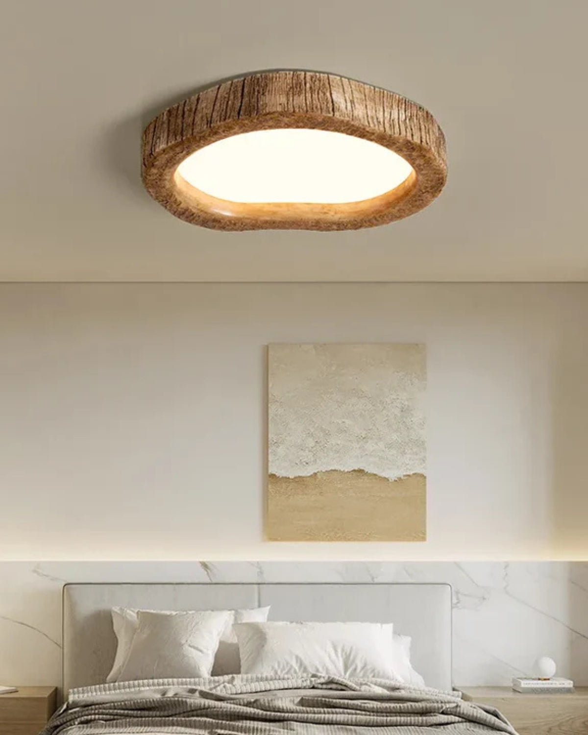 Modern Flush Mount Ceiling Light | Low Profile Ambient Lighting-Ceiling Light-Sasha Sydney
