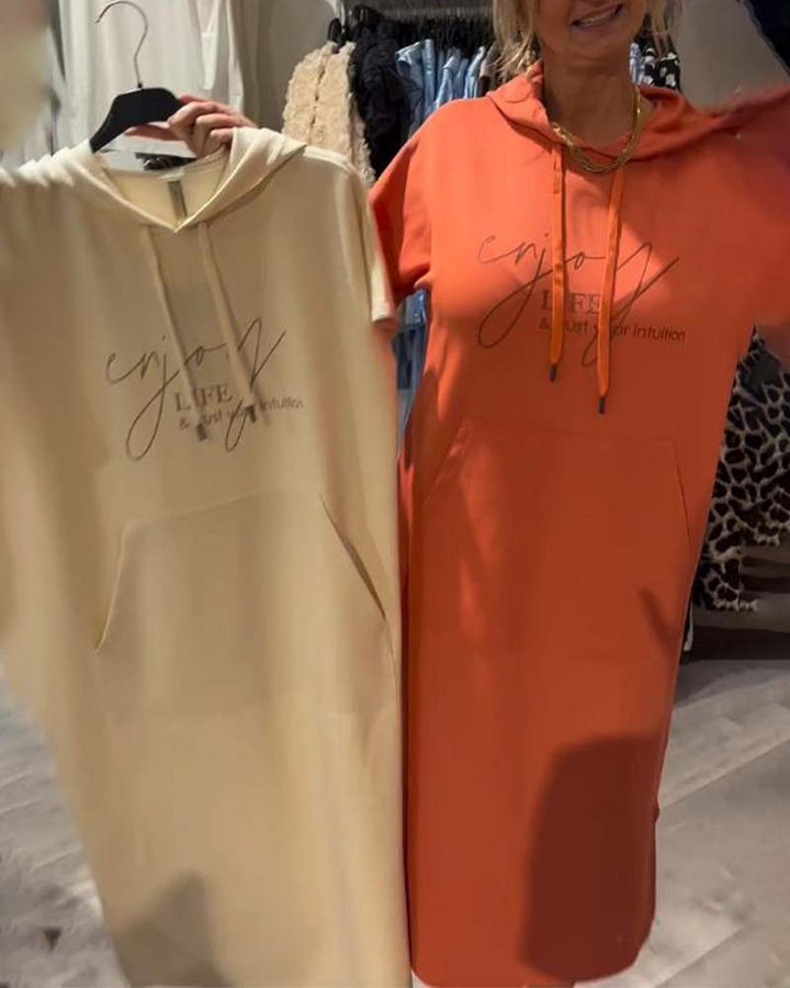 Nadia | Women's Casual Hoodie Dress | Elegant Comfort