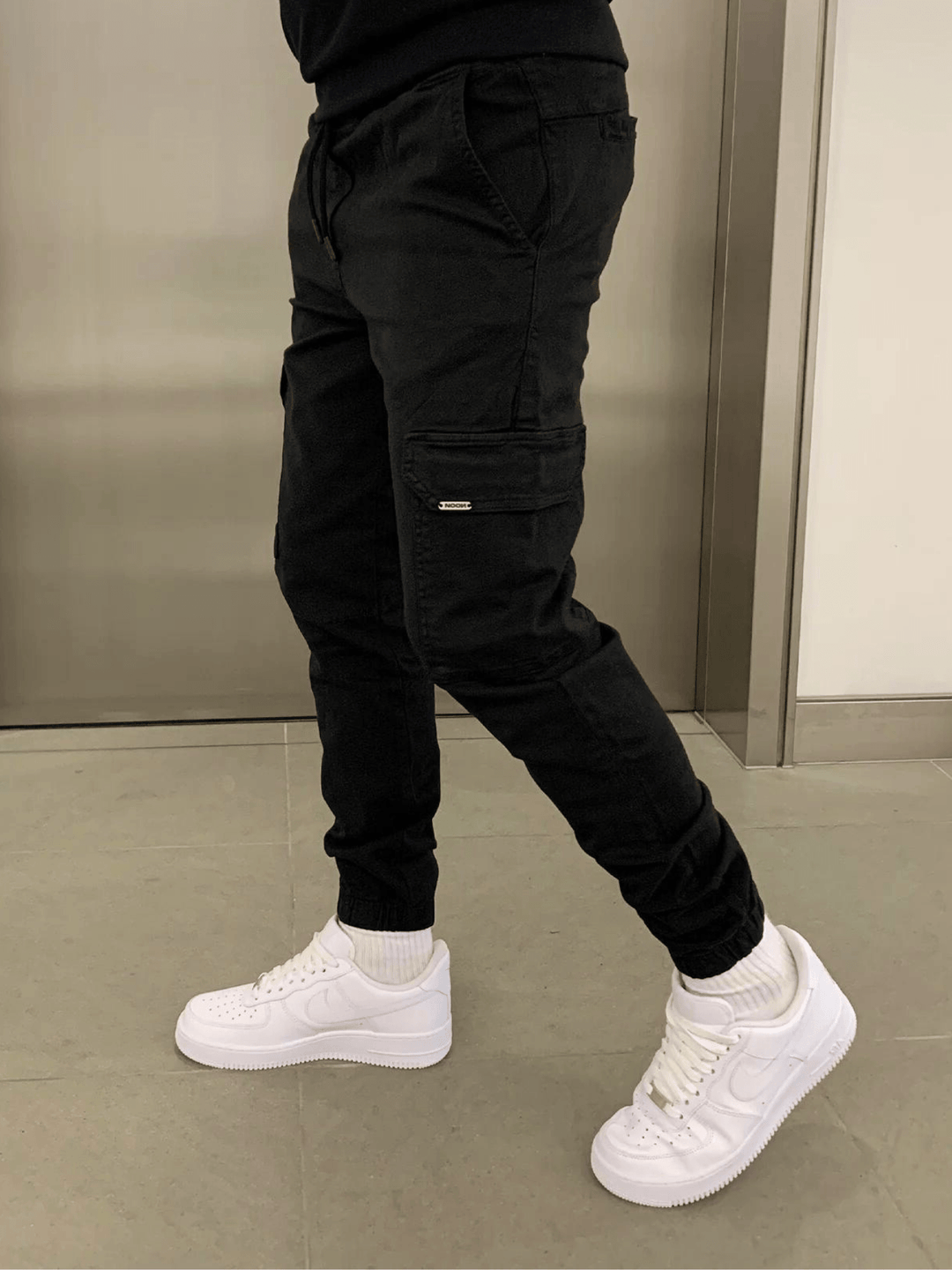 Caleb | Men Tapered Cargo Joggers | Functional Comfort