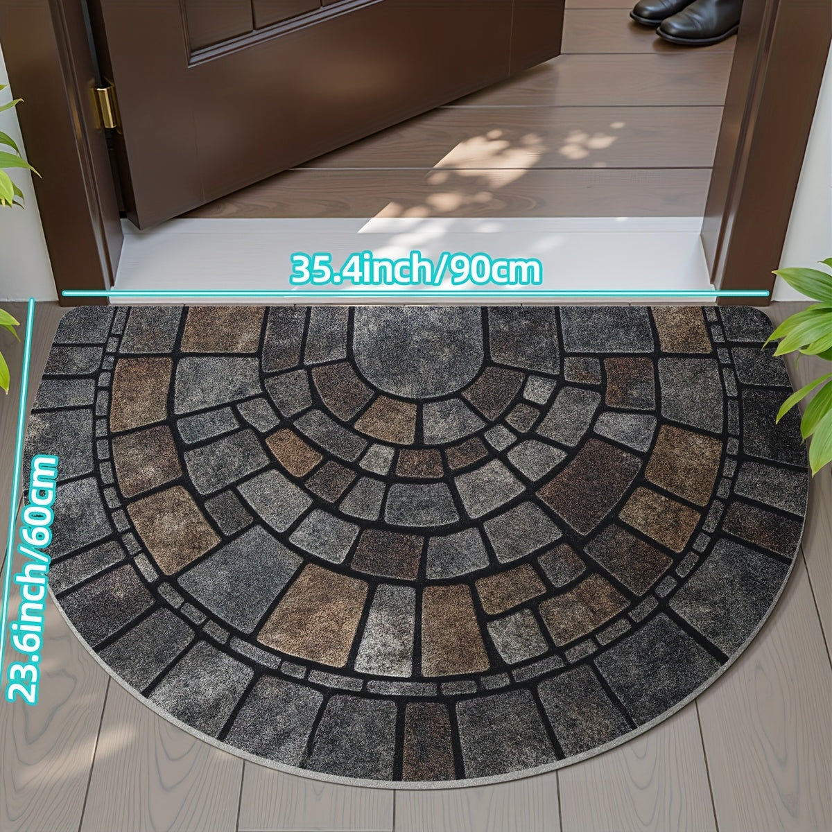 Door Mat | Half Moon Door Mat-Door Mat-Sasha Sydney