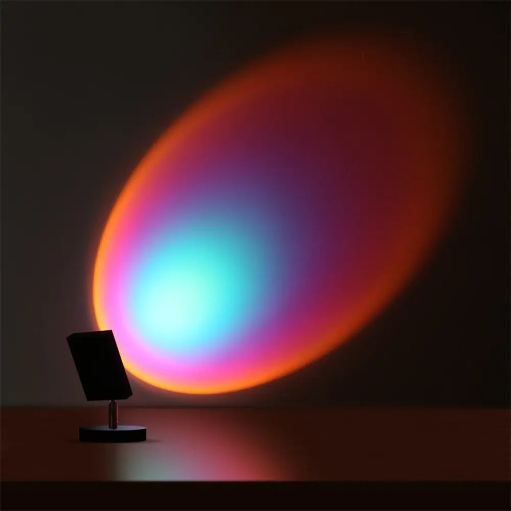 Sunset Projection Lamp | Bedroom Projector Light-Table Lamp-Sasha Sydney