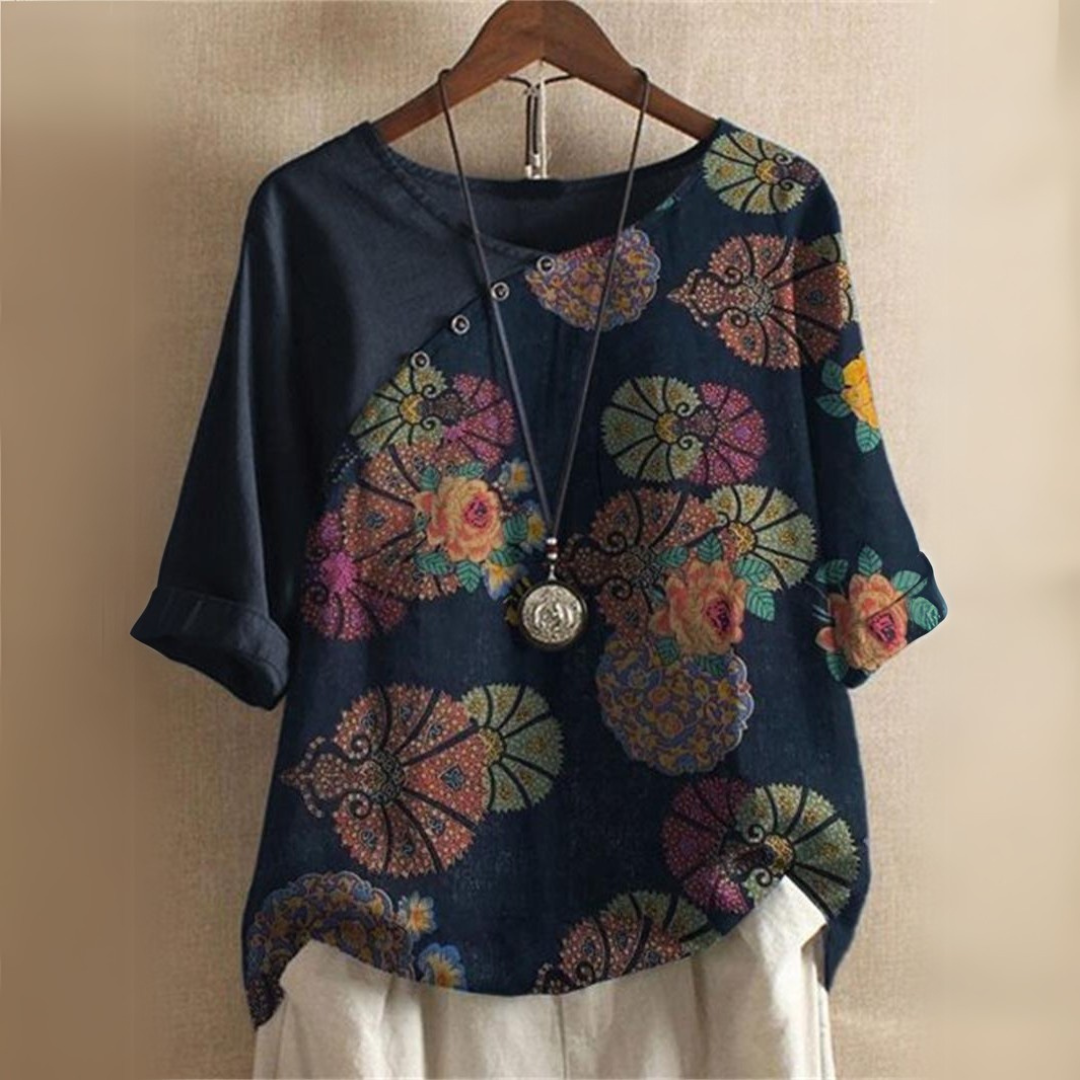 Zara | Women Relaxed Fit Blouse | Versatile Design