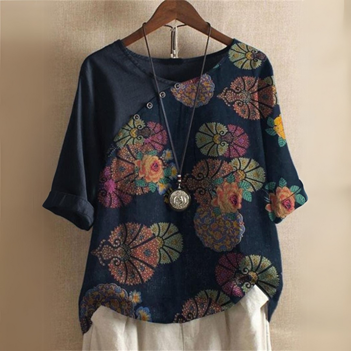 Zara | Women Relaxed Fit Blouse | Versatile Design