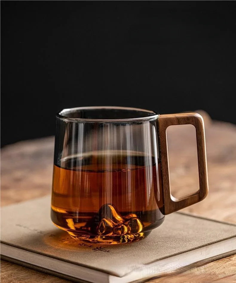 Coffee Mug | Glass Coffee Cup Mug-Mug-Sasha Sydney