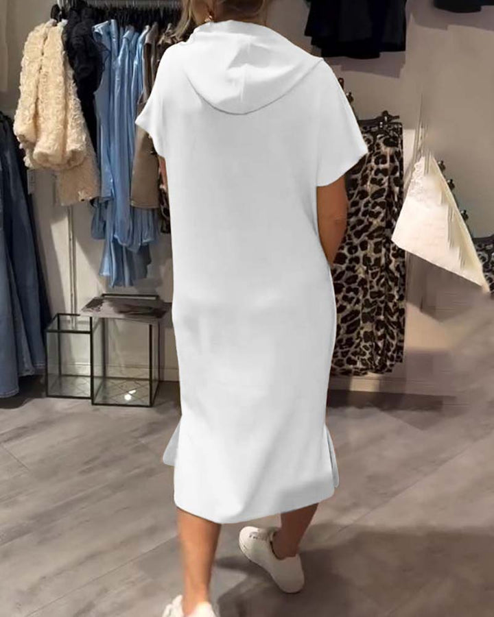 Nadia | Women's Casual Hoodie Dress | Elegant Comfort
