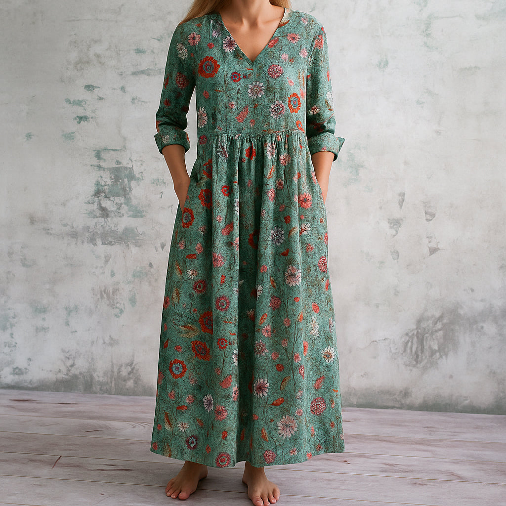 Erica | Women’s Elegant Floral Dress | Timeless & Feminine