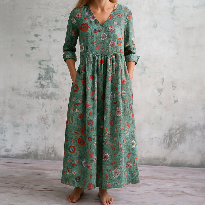 Erica | Women’s Elegant Floral Dress | Timeless & Feminine