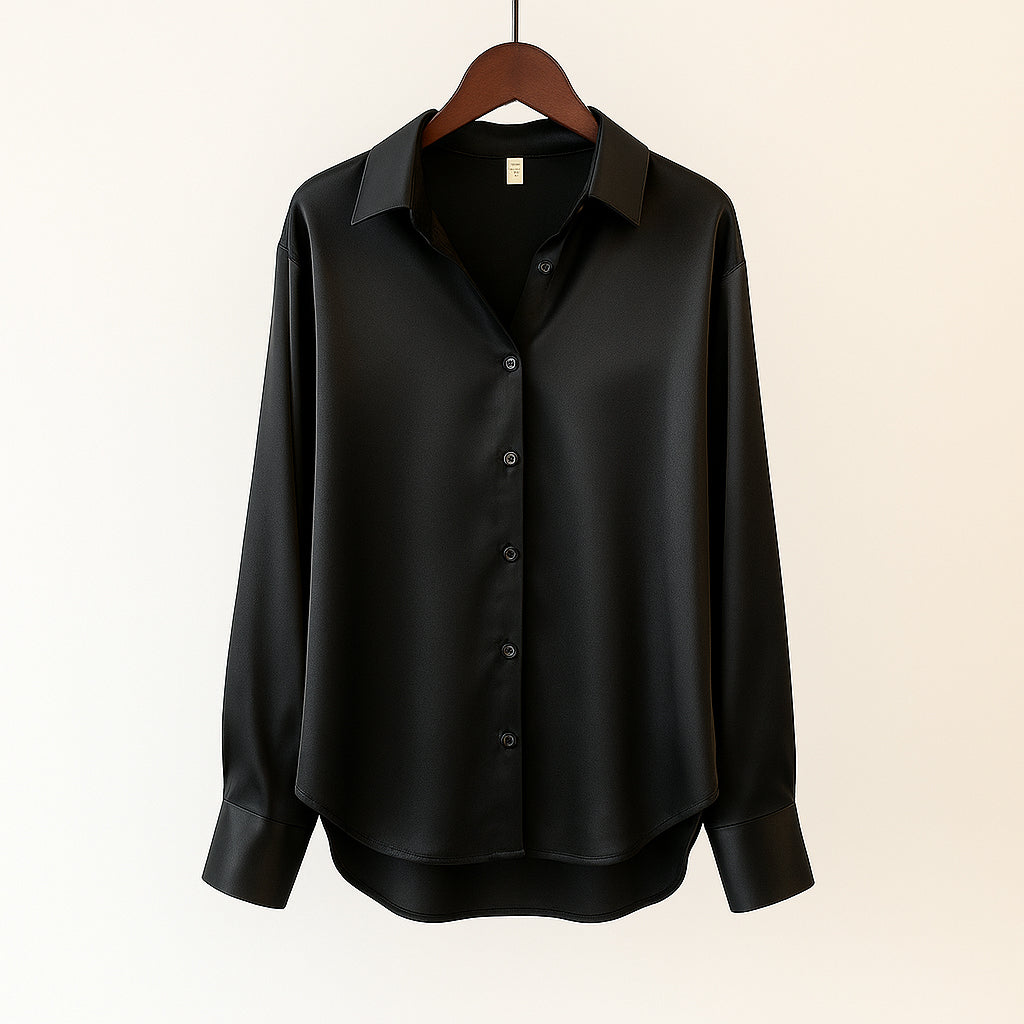 Zoe | Women Satin Shirt | Elegant Comfort