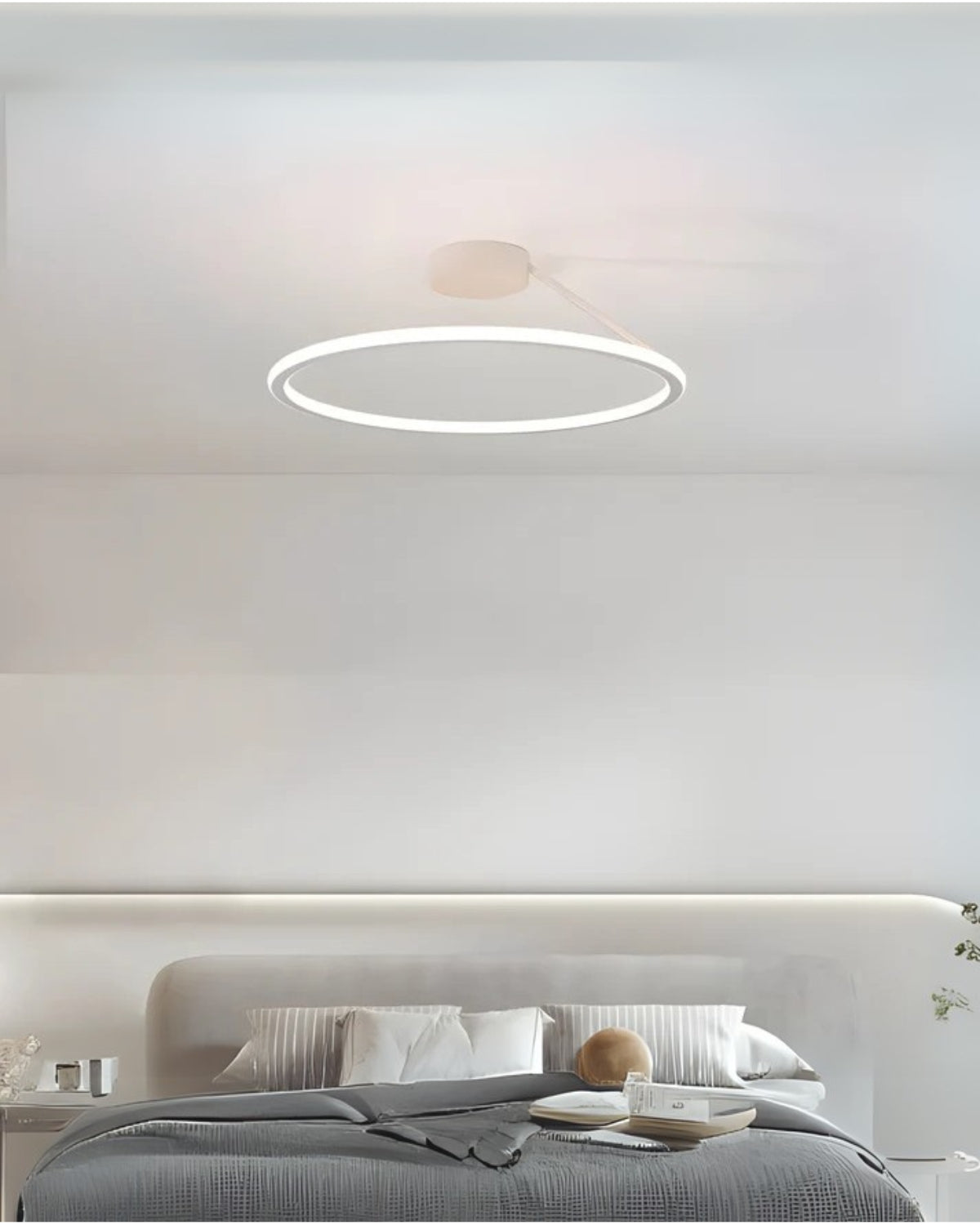 Halo Ceiling Light | Modern Ring Design Ambient Lighting-Ceiling Light-Sasha Sydney